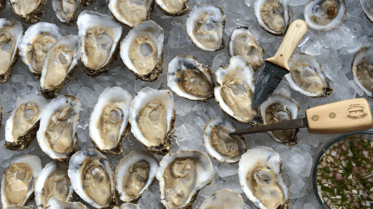 Thanks to First Landing Woodworks for supplying the oyster knives