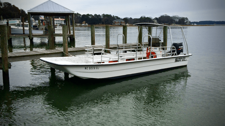 Cap'n Lee at the dock after it's first test run